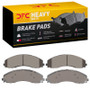 DFC 17-24 Ford F-550 Super Duty Rear/Front Heavy Duty Pads - Semi Metallic