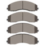 DFC 17-24 Ford F-550 Super Duty Rear/Front Heavy Duty Pads - Semi Metallic