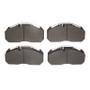 DFC 05-23 Meritor ADB-1560 Fr & Rr Heavy Duty Pads - Semi Metallic