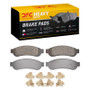 DFC 10-12 Ford F-350 Super Duty 2WD Rear Heavy Duty Pads and Hardware Kit
