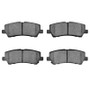 R1 15-23 Ford Mustang Rear R1 Ceramic Brake Pads