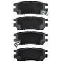 R1 90-00 Mitsubishi Montero Rear R1 Ceramic Brake Pads