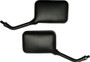 Deluxe Gp Mirrors/pr- Short For All 10mm Mounts