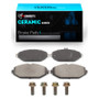 R1 2015-2023 Mercedes-Benz C300 Sedan Front R1 Ceramic Pads & Hardware Kit