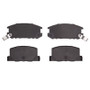 DFC 85-89 Toyota MR2 Rear Active Performance Pads - Low Metallic