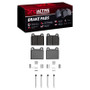DFC 63-76 Alfa Romeo Spider Front Active Performance Pads and Hardware Kit