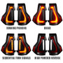 Oracle 10-23 Lexus GX460 and Toyota Prado Flush Lensless LED Tail Lights - Black Series