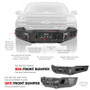Go Rhino 19-24 RAM 2500/3500 BR11 Front Bumper Replacement - Tex. Black