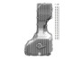 aFe GM Diesel Trucks 17-19 V8-6.6L L5P POWER Street Series Engine Oil Pan Raw w/ Machined Fins