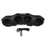 DS18 2024+ JL/JLU/JT Overhead Soundbar Enclosure Fits 4 x 8in Speakers-Black (Speakers not Included)