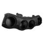 DS18 2024+ JL/JLU/JT Overhead Soundbar Enclosure Fits 4 x 8in Speakers-Black (Speakers not Included)