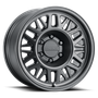 Raceline 451B Ryno TR 18x9in / 6X135 BP / 0mm Offset / 87.1mm Bore - Satin Black