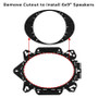 DS18 2015+ Universal OEM Mounting Bracket Cut Out for 6.5in or 6x9in Speaker Chevy/Toyota/Ford