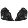 DS18 2015+ Polaris Slingshot Front Fender Dual 8in Speaker Enclosure w/ LEDs (Speakers Not Included)