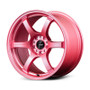 Gram Lights 57DR 18x8.5 +37 5x114.3 Sakura Pink Wheel (w/ Center Cap & No. 21 BK Air Valve)