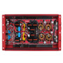 DS18 1-Channel Amp 9200 Burst/0.5ohm 5000/1ohm 3500/2ohm 2200/4ohm Watts RMS w/ Voltmeter Red