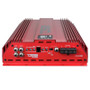 DS18 1-Channel Amp 15000 Burst/0.5ohm 8000/1ohm 4800/2ohm 2500/4ohm Watts RMS w/ Voltmeter Red