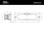 Diode Dynamics SS6 Max White Flood Flush RBL (pair) 6000K