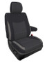 PRP 03-09 Lexus GX470 Front Seat Covers (Pair) - Black and Gray