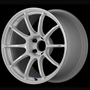 Advan RSIII 18x8.0 / +45 Offset / 5x114.3 / 73mm Bore / Racing White Metallic and Ring