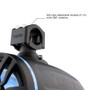 DS18 Tower Speakers 6.5in 100 Watts RMS w/ RGB LED Lights White