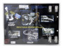 Spectre Magna Kool Radiator Hose Kit 30in W/Chrome End Covers