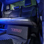 DS18 Single 10in Shallow Subwoofer and Enclosure 600 Watts RMS Downfiring Sealed Black Carpet
