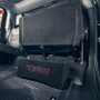 DS18 Single 10in Shallow Subwoofer and Enclosure 600 Watts RMS Downfiring Sealed Black Carpet