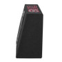 DS18 Single 10in Shallow Enclosure w/ Subwoofer 350 Watts RMS Sealed Black Carpet Amplified