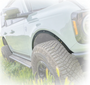 Turn Offroad 2021+ Ford Bronco Fender Deletes