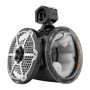 DS18 Marine And Powersports Towers 8in RGB LED Lights Black Carbon Fiber Speakers Not Included
