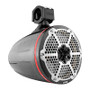 DS18 Marine And Powersports Towers 8in RGB LED Lights Black Carbon Fiber Speakers Not Included