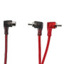 DS18 Level 2 RCA Wire Y Connector 1 Female to 2 Males Smart 90-Degree Connectors