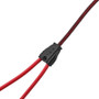 DS18 Level 2 RCA Wire Y Connector 1 Female to 2 Males Smart 90-Degree Connectors
