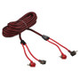 DS18 Level 2 RCA Wire 20-Feet Smart 90-Degree Connectors