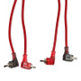 DS18 Level 2 RCA Wire 16-Feet Smart 90-Degree Connectors