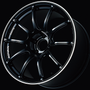 Advan RZII 16x7.5 / +40 Offset / 4x100 / 63mm Bore / Racing Gloss Black and Ring