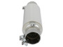 aFe MACH Force-Xp Resonator 2-1/2 IN Inlet/Outlet x 4 IN Dia. x 12 IN Body x 15 IN Overall Length