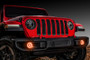 Oracle Jeep Wrangler JL/Gladiator JT LED Surface Mount Fog Light Halo Kit - Amber