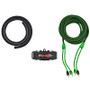 DS18 4-GA Amplifier Install Kit Advance- Green