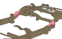 Rust Buster 00-20 Chevy Tahoe Upper Control Arm Repair Kit - Right