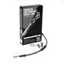 Goodridge 04-13 HD XL883R -4in Black Brake Line Kit w/Stainless Steel Fittings