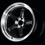Advan GT Beyond-R 18X8.5 / +30 Off / 5x114.3 BC / 73mm Bore / Diamond Cut and Dark Platinum Black