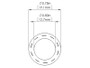 aFe Magnum FORCE Replacement Fuel Hose 1/2 IN ID x 36 IN L