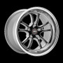 Weld S70 RT-S 17x8in / 5x114.3 BP / 5.3in. BS - Black Center - Polished Shell Wheel