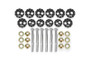 BMR 06-13 Chevrolet Corvette C6 Z06 / 09-13 ZR1 Camber Bolt Kit - Black Anodized
