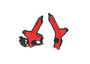 Black/Red