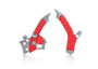 Silver/Red