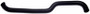 Gates 87-90 Dodge Shadow 4-Cyl. 2.2L Lower Molded Coolant Hose