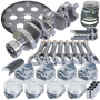 Eagle Chevy 350 1Pc 3.750in Crank 5.700in I-Beam Rod 4.040in Pistons Eagle 168 Tooth FP Bal Assembly